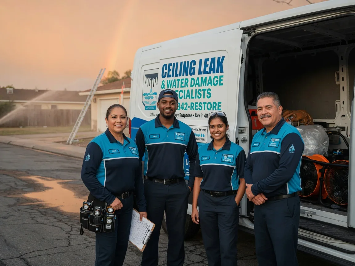 Ceiling Leak Cleanup company in Nashville, OH