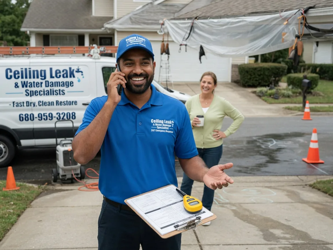Ceiling Leak Cleanup Nashville, OH FAQs